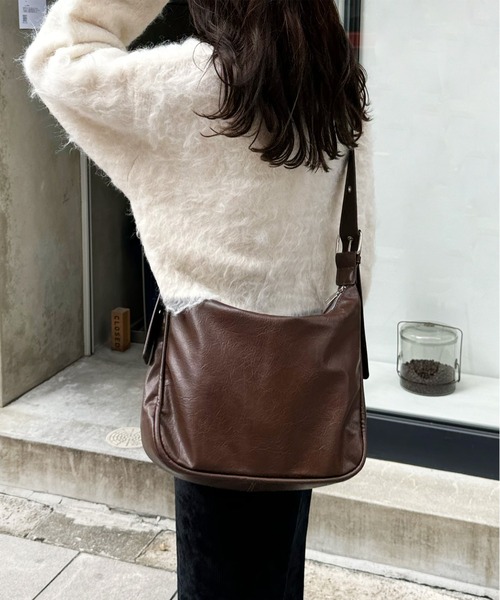 ダブルベルトショルダーバッグ（ショルダーバッグ）｜LE MORE（リモア