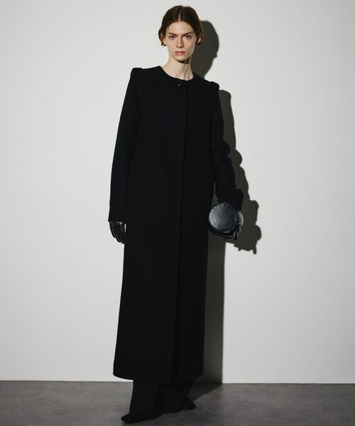 RIM.ARK/リムアーク】Collarless mode long CT/カラーレスモードロング