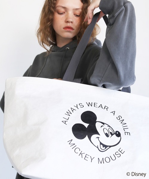 Disney / PAPER TOTE BAG（ミッキー）（トートバッグ）｜WCJ（ダブル
