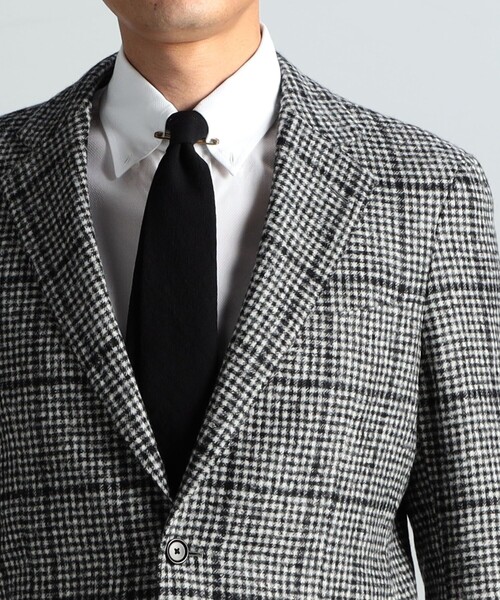 セール】ベビーアルパカウール 2Bシングルテーラードジャケット FERLA