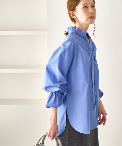 セール】フリルレイヤードシャツ（シャツ/ブラウス）｜ROPE' PICNIC