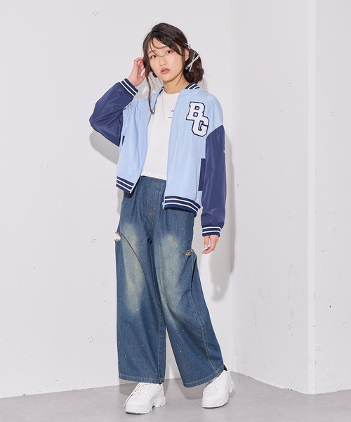 裏フリーススタジャン（スタジャン）｜BISKEE（ビスキー）の