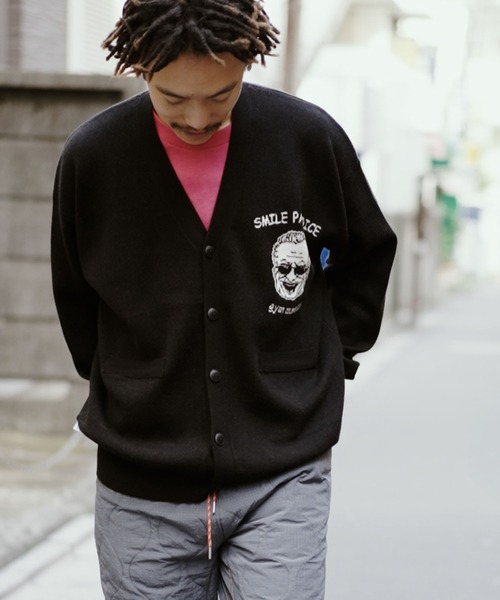 ジャガードニットSMILE PARADICE カーデ | ジムマスター（gym master