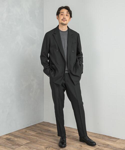 セール】LIFE STYLE TAILOR ウールライクツイルコンフォータブル W