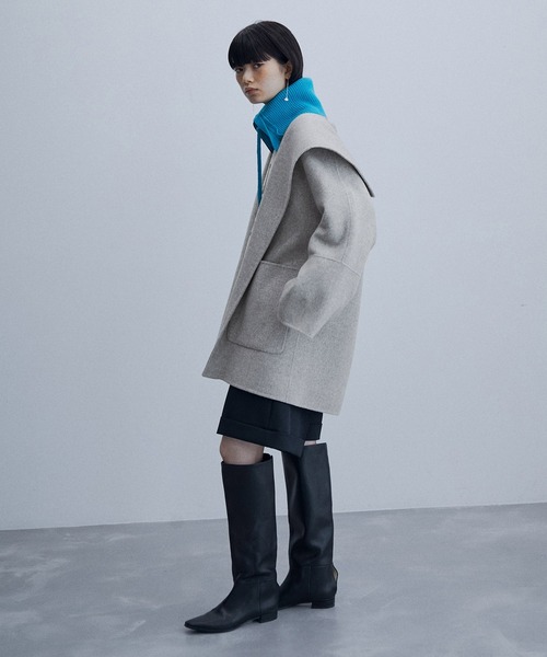 ADAM ET ROPE'（アダムエロペ）の「Super120's ウールリバーハーフ