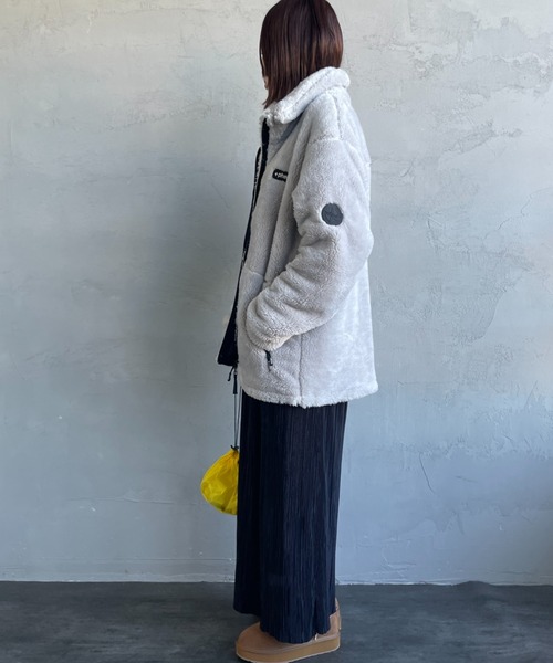 ＋phenix/プラスフェニックス] 別注 ボアフリース ジャケット【追加