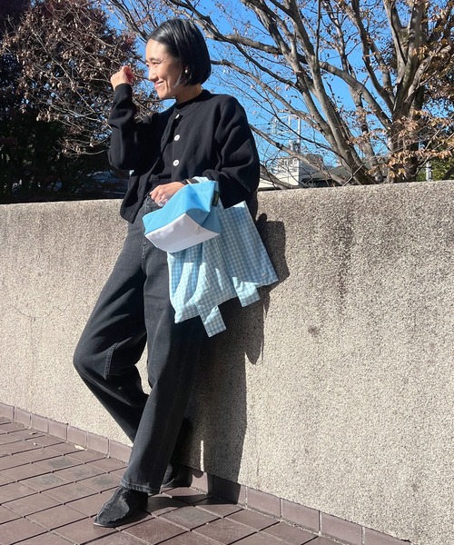 COUDRE（クードル）の「ワイドハンドルショートトート（トートバッグ