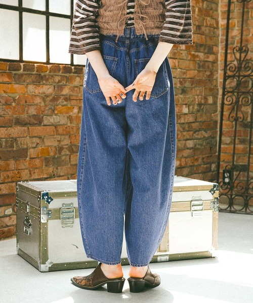 niko and（ニコアンド）の「【NKJ 2025AW】REMAKE BARREL DENIM