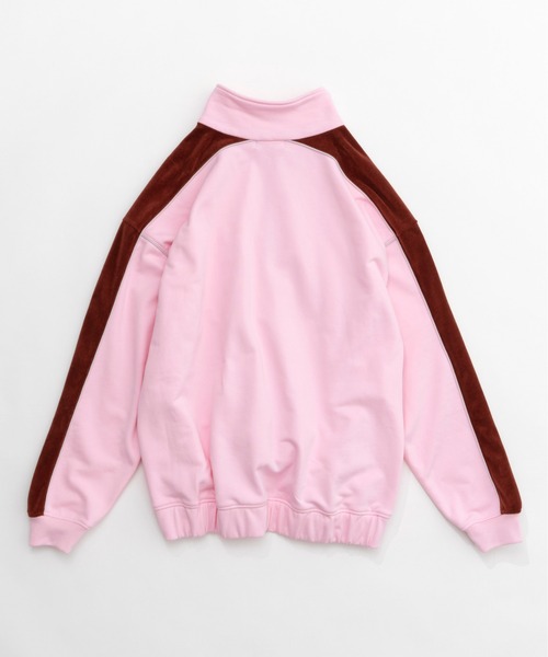 MAISON SPECIAL（メゾンスペシャル）の「Side Line Half Zip Sweat