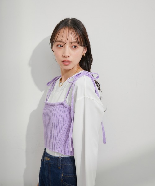 セール】モールニットビスチェ（キャミソール）｜VIS（ビス）の