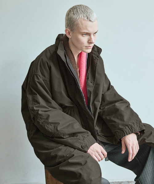 M65 フィッシュテールパーカー ガーメント ダイ / ライナー付き