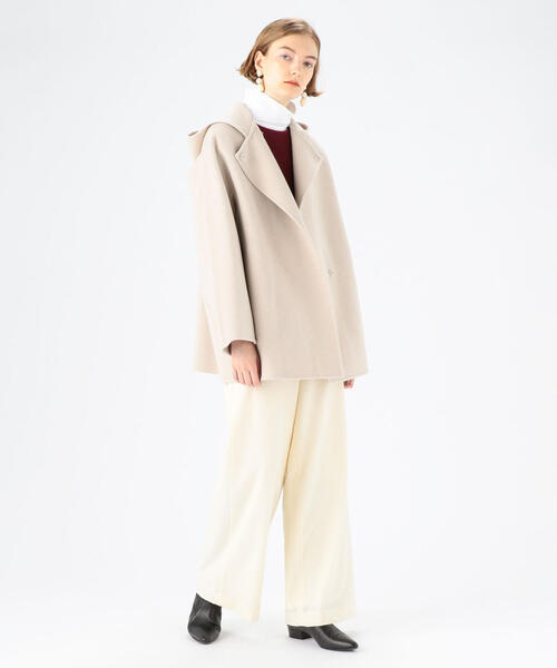 BALLSEY（ボールジィ）の「プレミアムウールリバー フーデッドショート