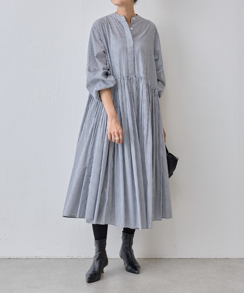 BEARDSLEY（ビアズリー）の「《ビアズリー》先染めギャザーワンピース