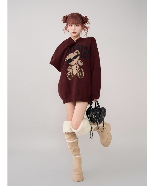 Danimalベアニットプルオーバー（ニット/セーター）｜Darich