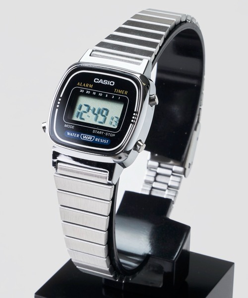 CASIO（カシオ）の「【CASIO/カシオ】デジタルミニ シルバー