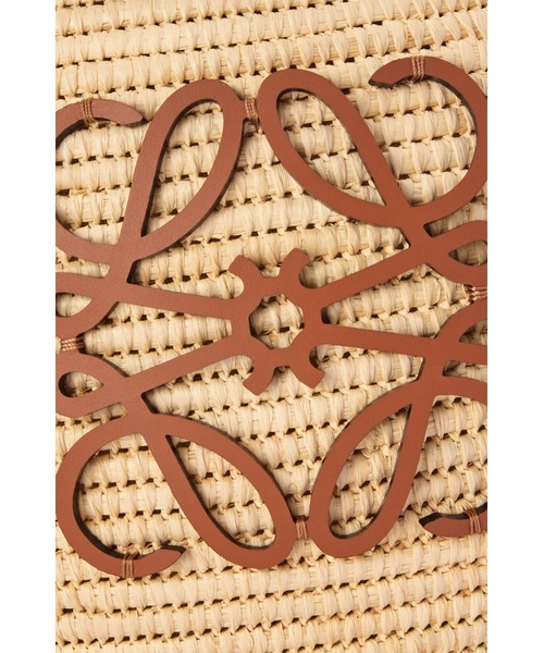 LOEWE（ロエベ）の「ビーハイブ バスケットバッグ (ラフィア＆カーフ