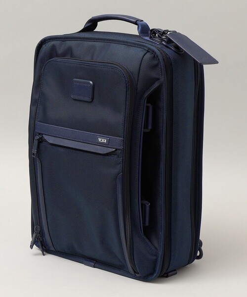 SHIPS別注】TUMI: 完全別注モデル『ALPHA 3』ミッド 3WAY バッグ