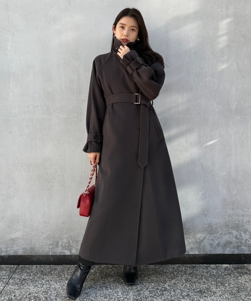anuans（アニュアンス）の「ウールトレンチコート（トレンチコート