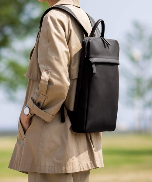 TRION トライオン レザー ビジネスリュック バックパック 2WAY A4 13