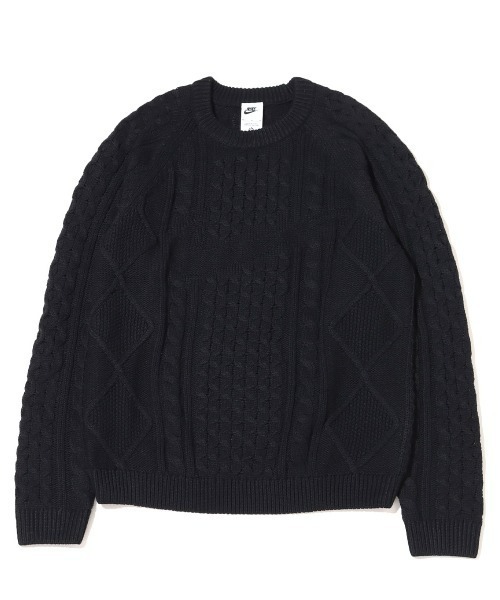 NIKE（ナイキ）の「NIKE CABLE KNIT SWEATER / ナイキ ケーブル ニット