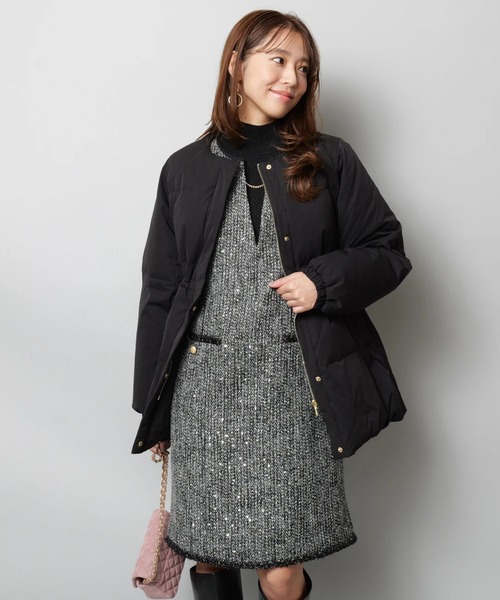 JUSGLITTY（ジャスグリッティー）の「ツイードジャンスカ（ワンピース