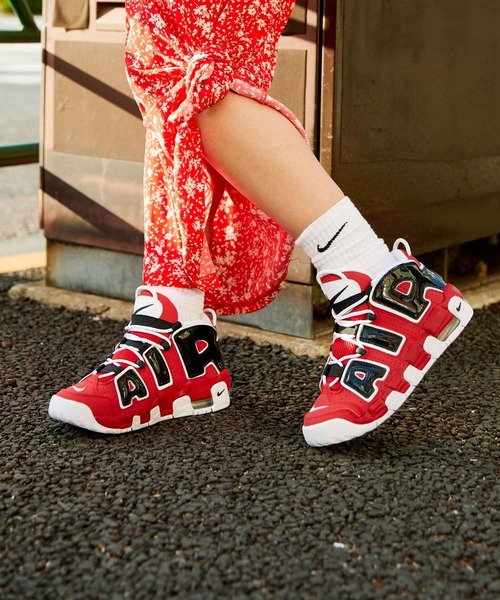 NIKE（ナイキ）の「NIKE AIR MORE UPTEMPO (GS) / ナイキ エア モア
