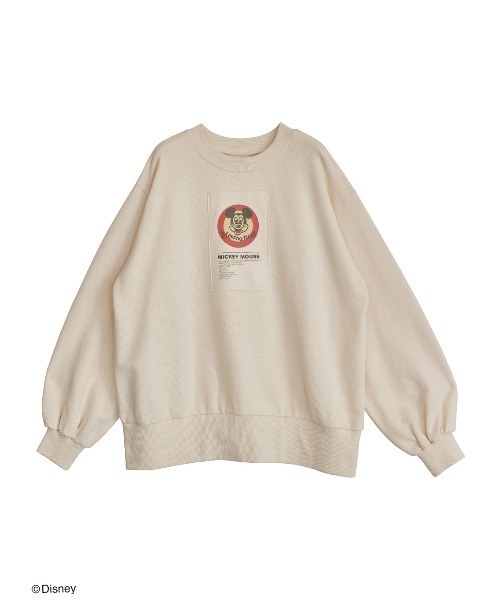 Ameri（アメリ）の「Disney MICKEY TAG SWEAT TOP（スウェット）」 - WEAR