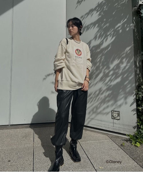 Ameri（アメリ）の「Disney MICKEY TAG SWEAT TOP（スウェット）」 - WEAR