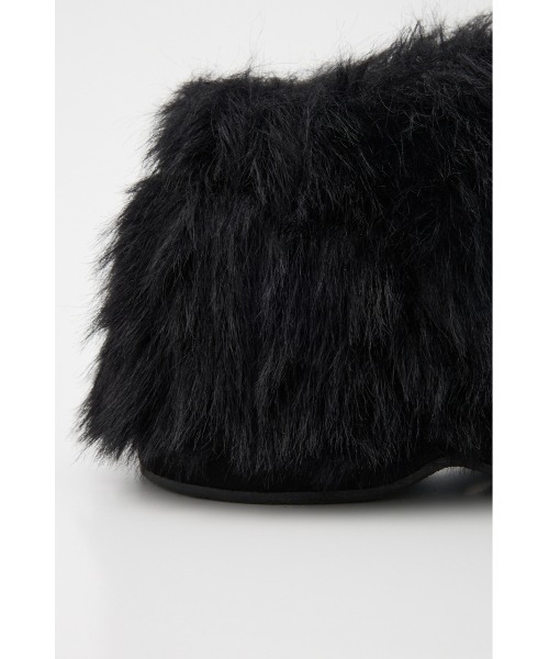 SLY（スライ）の「LONG FUR SANDAL ロング ファー サンダル（サンダル
