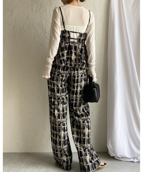 バヤコさんチェックキャミとパンツセット バヤコさんチェックキャミと