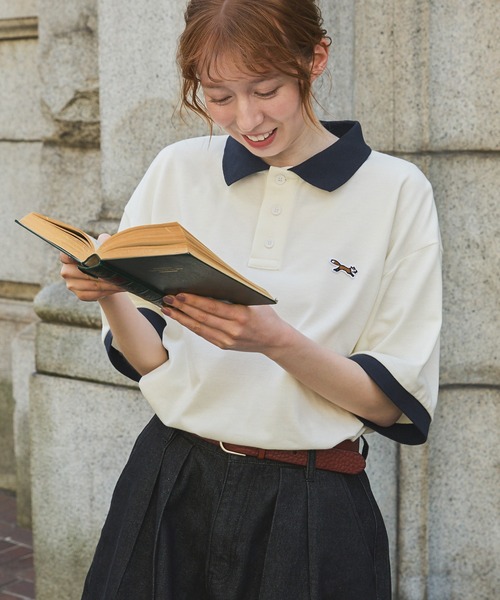 PENNEYS/ペニーズ 別注 THE FOX ロゴ ワッペン刺繍 鹿の子配色