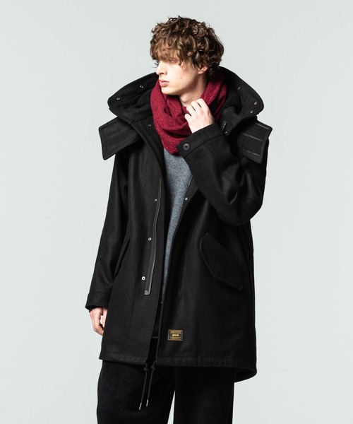 glamb（グラム）の「Melton mods coat / メルトンモッズコート（モッズ