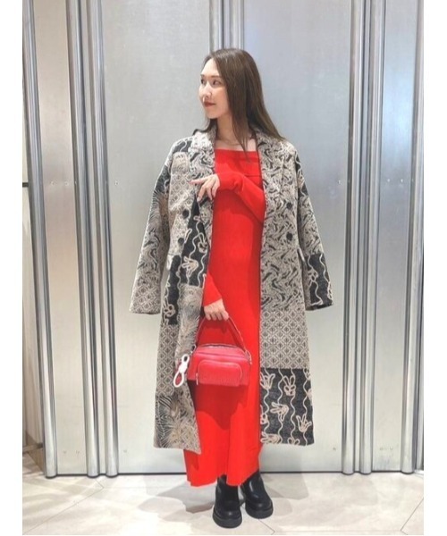 Desigual（デシグアル）の「ジャガード織り NIZAロングコート