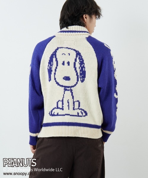 セール】[SEQUENZ/シークエンズ] SNOOPY ワイドシルエットカウチン