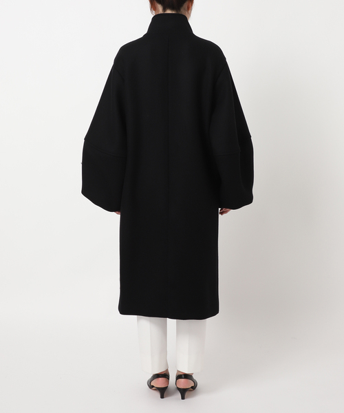 Noble（ノーブル）の「メルトンパフスリーブロングコート（その他