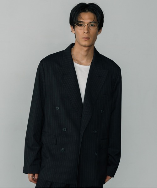 LURAKU】Double-Breasted Jacket / ダブルブレストジャケット｜SETUP