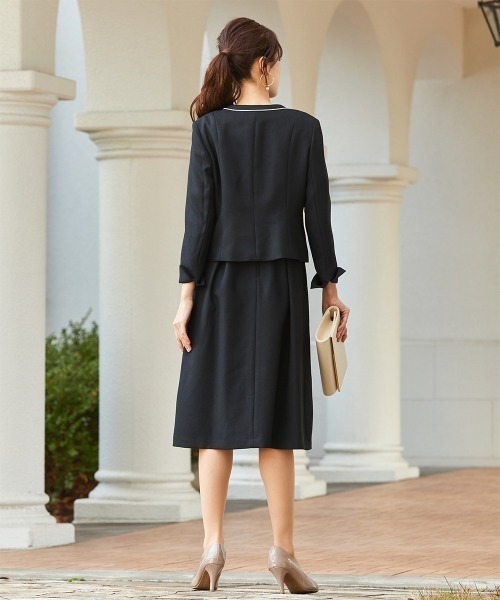 フォーマル】3点セットワンピースアンサンブル（テーラードジャケット