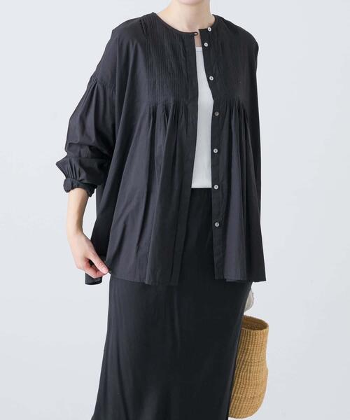 コットンピンタックブラウス（シャツ/ブラウス）｜かぐれ（カグレ）の