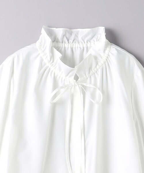 フリルカラー フレアスリーブ ブラウス（シャツ/ブラウス）｜UNITED