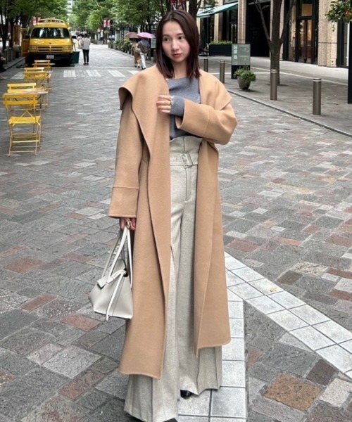 FRAY I.D（フレイアイディー）の「ハイウエストベルトデザインワイド