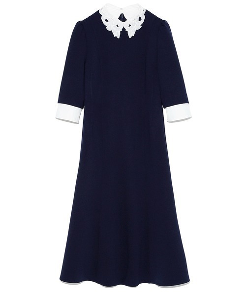 CELFORD（セルフォード）の「エンブロイダリーカラーポンチワンピース
