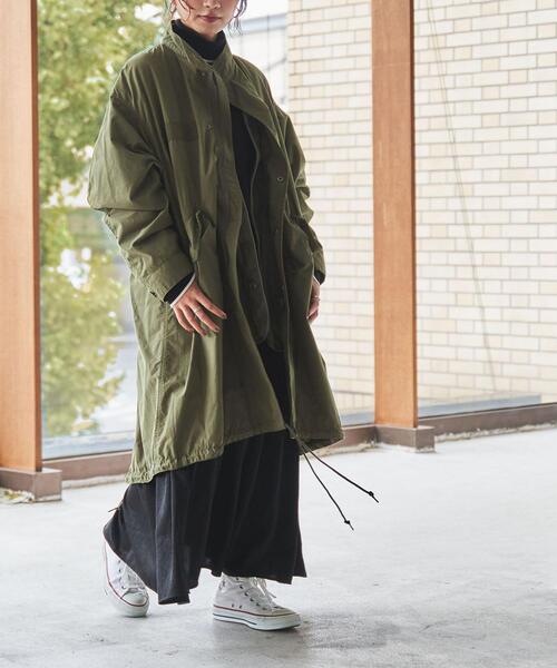 coen（コーエン）の「3WAYキルティングライナー付きモッズコート（WEB