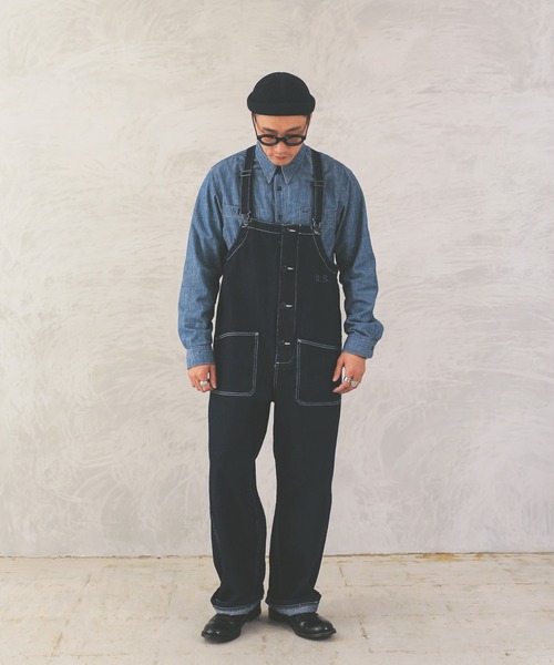 HOUSTON（ヒューストン）の「ヒューストン DENIM DECK PANTS