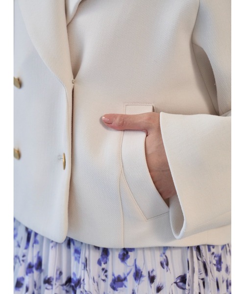 SNIDEL（スナイデル）の「ラグランショートコート（その他アウター