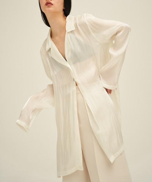 ENOF（イナフ）の「sheer jacket（シャツ/ブラウス）」 - WEAR