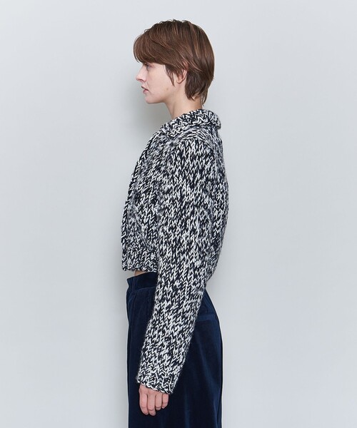 6（ロク）の「＜6(ROKU)＞ウール ローゲージ カーディガン