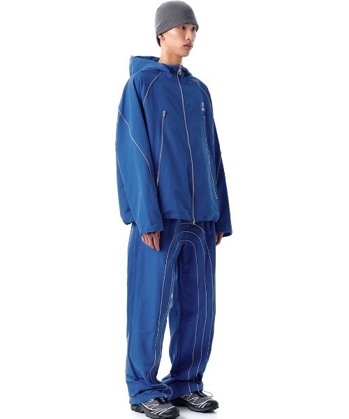 OY/オーワイ』PIPING ZIPPER HOODIE TRACK JACKET/パイピングトラック