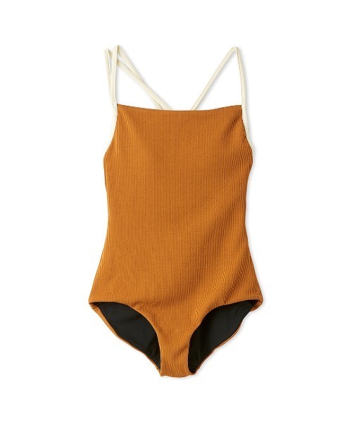 null.（ヌル）の「パイピングSWIMワンピース（水着）」 - WEAR