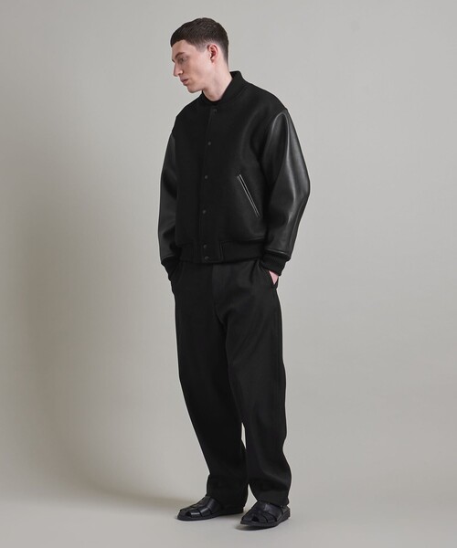 LOEFF（ロエフ）の「＜LOEFF＞メルトン スタジアムジャンパー② UNISEX