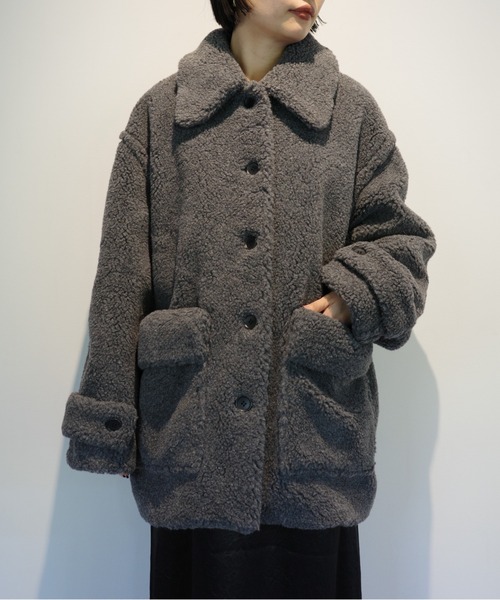 CLANE（クラネ）の「CLANE RIDGE POCKET BOA OVER COAT（その他